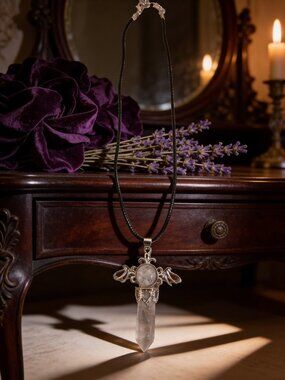 Crystal Point Necklace